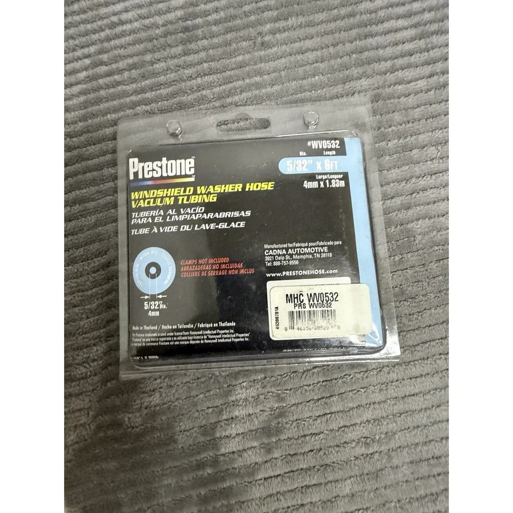 Prestone Windshield Washer Hose